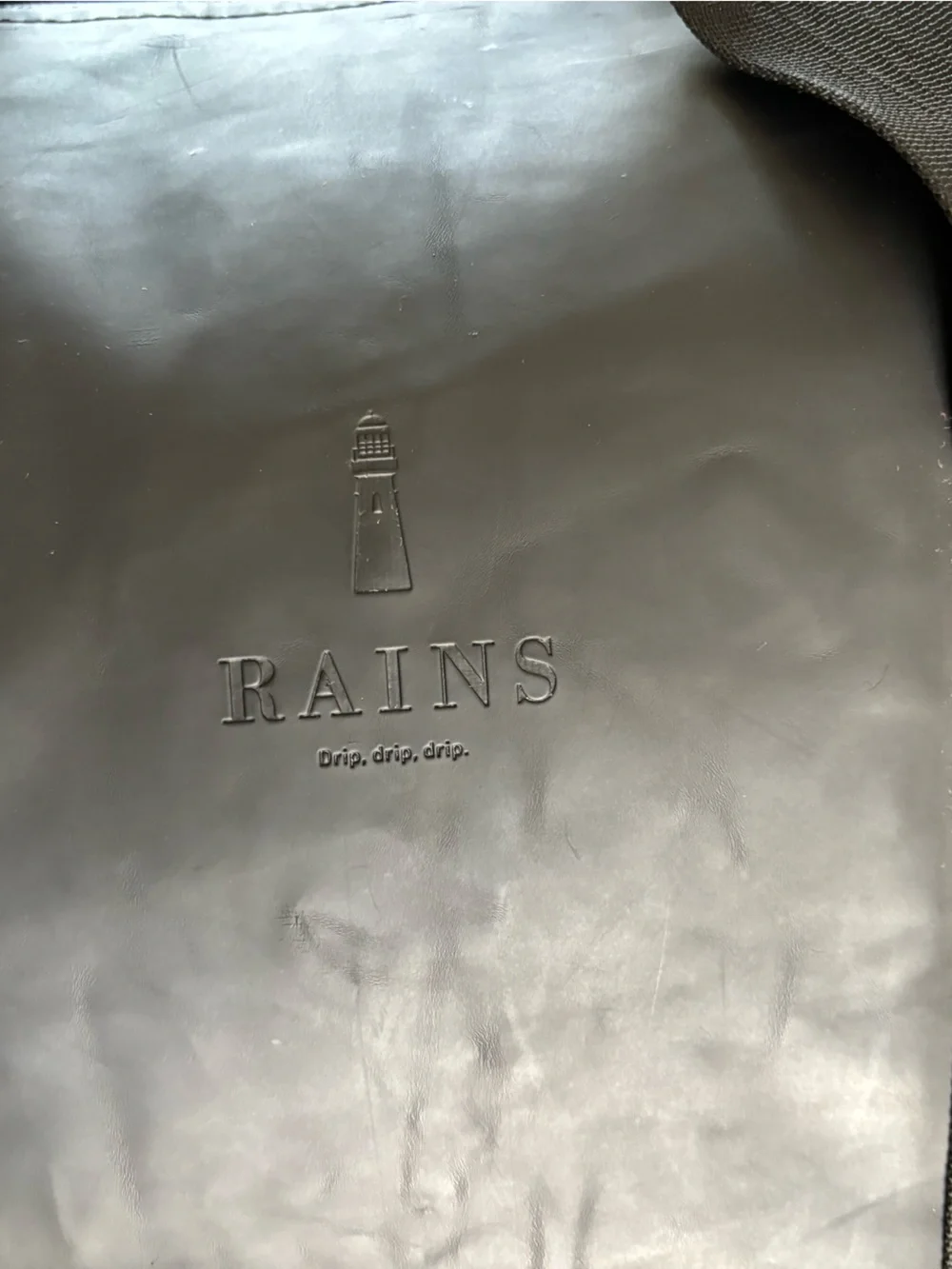 RAINS Hilo Waterproof Weekend Bag Duffle Black